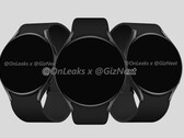 Samsung s'est tourné vers un capteur BIA pour ses prochaines smartwatches phares. (Image source : OnLeaks)