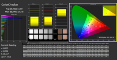 CalMAN - ColorChecker (étalonné)