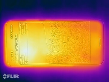 Image thermique - côté supérieur