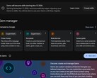 Capture d’écran du gestionnaire de Gems de Gemini affichant l’avis concernant la transformation des Gems en compétences