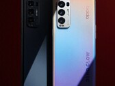 L'Oppo Reno5 Pro+, en photo, arrivera le 24 décembre. (Source de l'image : Oppo via GSMArena)