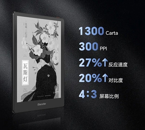 L'écran de l'iReader Neo 3 Pro est recouvert de verre nanodécoupé. (Source de l'image : iReader)