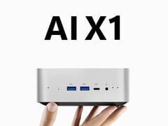 Minisforum a mis à jour son mini-PC AI X1 avec de nouvelles options de processeur, trois mois seulement après son lancement initial. (Source de l'image : Minisforum)