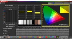 CalMAN ColorChecker calibré