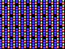 Disposition des sous-pixels