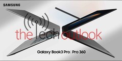 Samsung Galaxy Book 3 Pro et Galaxy Book 3 Pro 360. (Image Source : TheTechOutlook)