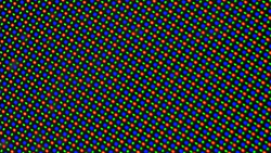 Réseau de sous-pixels RGGB