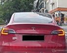 Tesla Model 3 avec un autocollant anti-Musk. (Source de l'image : Notebookcheck)
