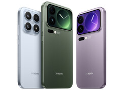 Le Xiaomi 17, le Xiaomi 17 Pro et le Xiaomi 17 Pro Max. (Source de l&#039;image : Xiaomi)