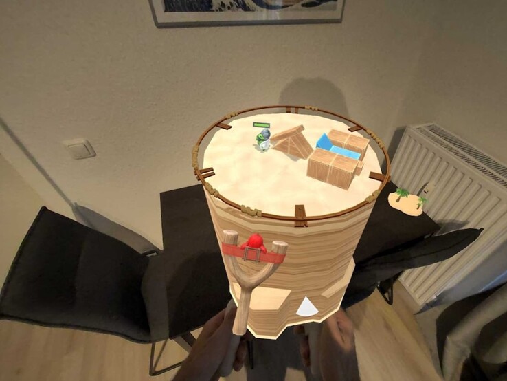 Vous pouvez également jouer à des jeux de RM (image source : Notebookcheck)
