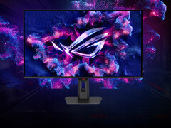 Le XG32UCDS est une alternative moins chère aux options OLED du ROG Swift d&#039;Asus. (Source de l&#039;image : Asus)