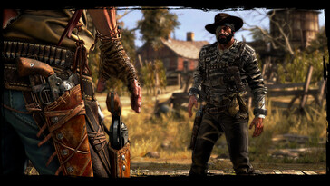 Une image représentant un duel dans Call of Juarez : Gunslinger.