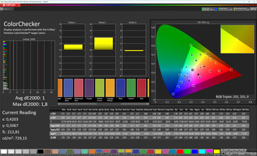 ColorChecker (Profil : Pro | Standard, espace couleur cible : sRGB)