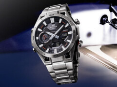 La montre Edifice Sopsensione ECB-2300D (photo) de Casio pourrait être lancée prochainement. (Source de l&#039;image : Ersa Watch, édité)