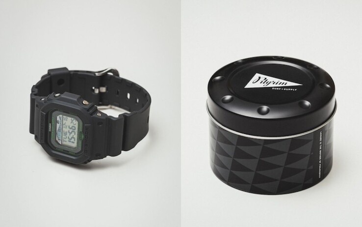 De nouvelles images de la montre Casio G-Shock x Pilgrim Surf+Supply (ci-dessus). (Source de l'image : Pilgrim Surf+Supply)