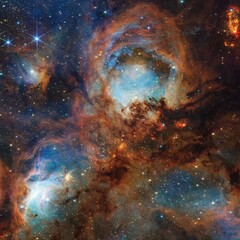 Image détaillée de la patte de chat (Source de l&#039;image : NASA, ESA, CSA, et STScI ; recadrée)