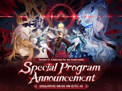Illustration promotionnelle du programme spécial de la version 7.1 de Genshin Impact.