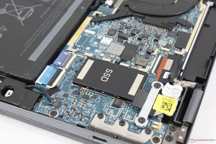 Le modèle n'est livré qu'avec des SSD NVMe M.2 2230, les disques 2280 n'étant pas pris en charge