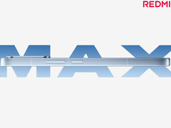 Le Turbo 5 Max ne semble pas très différent du Turbo 4 Pro. Photo : une photo teaser du téléphone montrant l'un des côtés. (Source de l'image : Redmi)