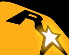 Le logo monolithique de Rockstar Games apparaît (Source de l'image : Rockstar Games avec modifications)