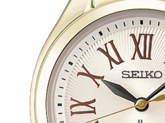 La nouvelle Seiko HEA006J arbore des chiffres romains sur le cadran.