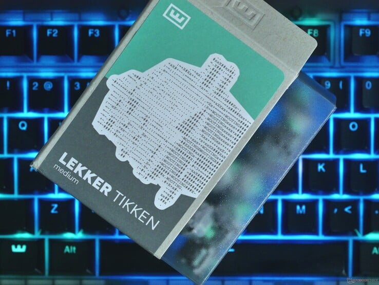 Emballage du commutateur Wooting Lekker Tikken. (Source de l'image : Julian van der Merwe / Notebookcheck)