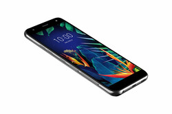 En test : le LG K40 smartphone. Modèle de test aimablement fourni par Cyberport.