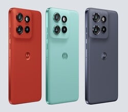 Sélection de couleurs du Motorola Edge 60 Neo
