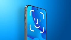 concept d&#039;iPhone avec Face ID sous l&#039;écran. (Source de l&#039;image : MacRumors) 