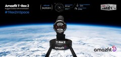 Le T-Rex 2 fait un &quot;tour dans l&#039;espace&quot;. (Source : Amazfit)