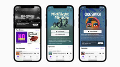 De nouveaux podcasts premiums Apple arrivent. (Source : Apple)