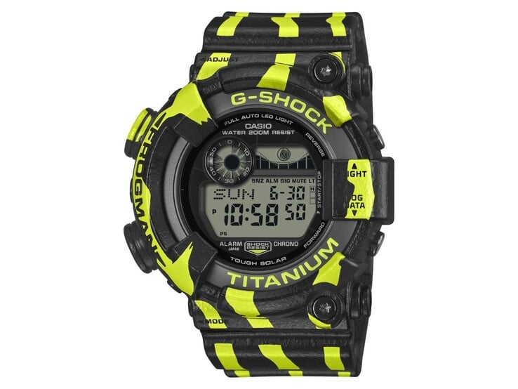 La montre Casio G-Shock Frogman GW-8200TPF-1. (Source de l'image : Casio)