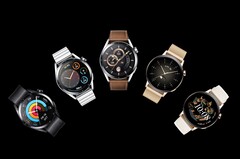 La série Watch GT 3 a reçu son premier avant-goût d&#039;HarmonyOS 3. (Image source : Huawei)