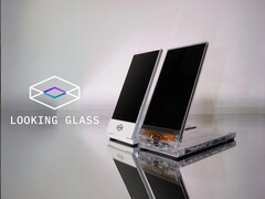 Le Looking Glass Go est disponible en blanc et en transparent (Image Source : Looking Glass)