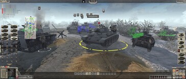 Sur la photo : une capture d'écran du jeu « Men of War : Assault Squad 2 ».