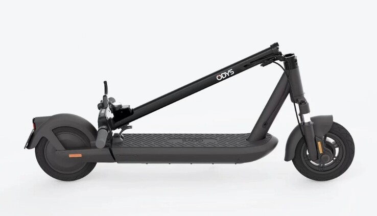 L'e-scooter pliable Odys Neo e100. (Image source : Odiporo)