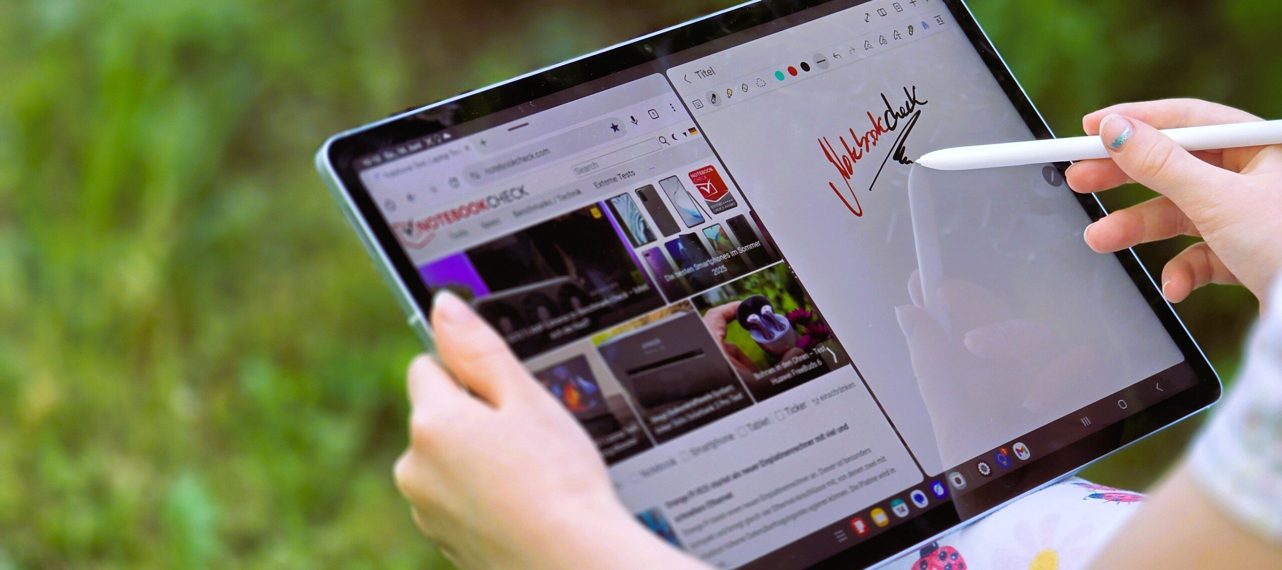 Samsung Galaxy Tab S10 FE+ in review