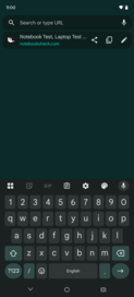 Clavier vertical