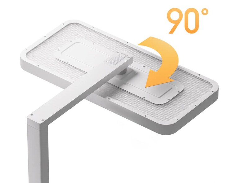 La lampe d'apprentissage verticale Xiaomi Mijia est dotée d'une tête rotative. (Source de l'image : Xiaomi)