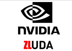 CUDA fonctionne sur les GPU AMD (logo CUDA de Nvidia édité)