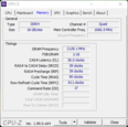 Infos système : CPU-Z Mémoire