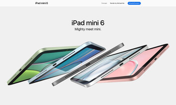 rendu du concept de l'iPad mini 6 réalisé par un fan. (Source de l'image : Michael Ma/Behance)