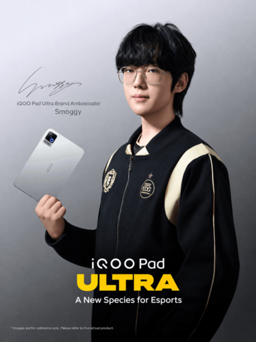 iQOO présente la Pad Ultra avec son ambassadeur de marque spécialisé dans l'e-sport