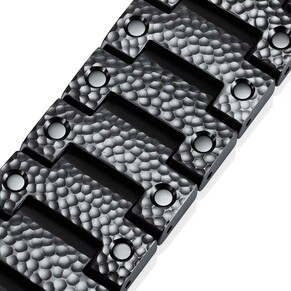 Un gros plan montrant le motif aléatoire mais agréablement cohérent du "tsuiki" (Source de l'image : Casio)