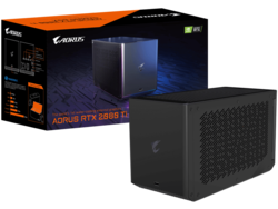 En révision : Aorus Gaming Box GeForce RTX 2080 Ti. Unité de test fournie par Gigabyte