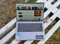 Acer Swift X 14 (2022), unité de test fournie par Acer Allemagne