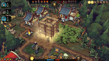 Sur la photo : une capture d'écran du jeu « Against the Storm ».