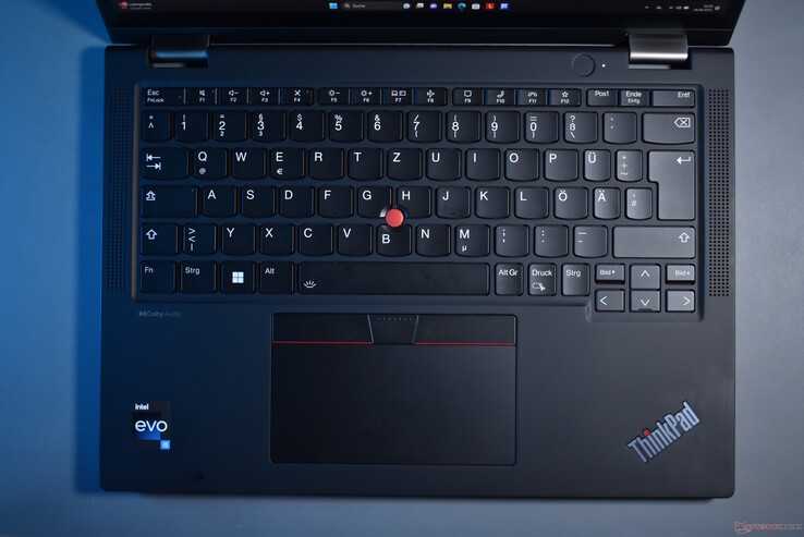Lenovo ThinkPad X13 Yoga G4 : clavier