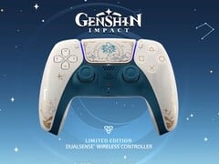 La manette sans fil DualSense - Genshin Impact Limited Edition ne sera pas expédiée avant fin février dans certaines régions. (Source de l&#039;image : PlayStation)