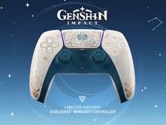 La manette sans fil DualSense - Genshin Impact Limited Edition ne sera pas expédiée avant fin février dans certaines régions. (Source de l'image : PlayStation)